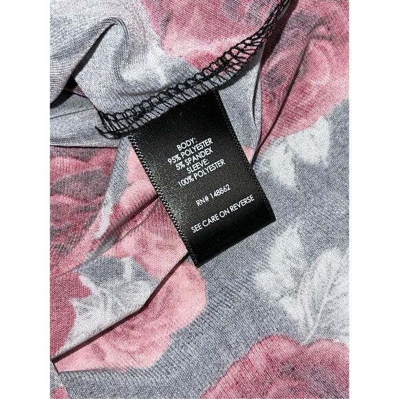 NWT Torrid Babydoll Studio Knit Chiffon Sleeves Surplice Top Size 5X B1 - Picture 5 of 6